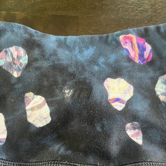 WITH for Peloton Asteroid High Rise Leggings Logo Size XS Athletic - Picture 6 of 7